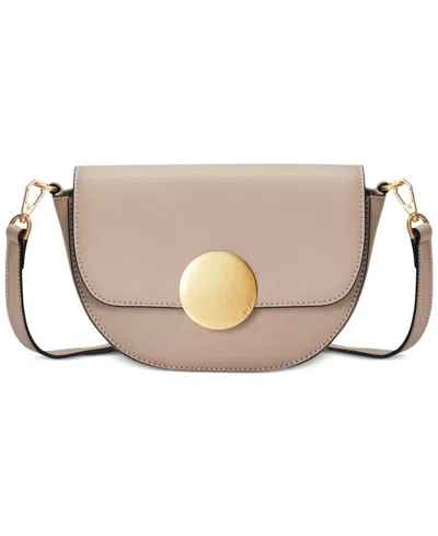 Oryany Lottie Leather Convertible Adjustable-strap Crossbody Handbag In Neutral