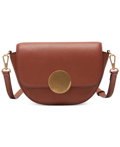 Oryany Lottie Leather Convertible Adjustable-strap Crossbody Handbag In Brown