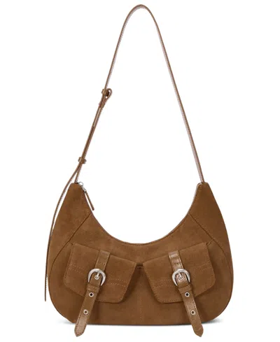 Oryany Rodeo Vintage-inspired Adjustable Medium Hobo Shoulder Handbag In Brown