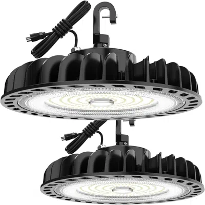 Oshana 205w Led High Bay Lights,5000k Daylight 28700lm High Bay Lights,non-dim, Ac120v, Led Warehouse Light