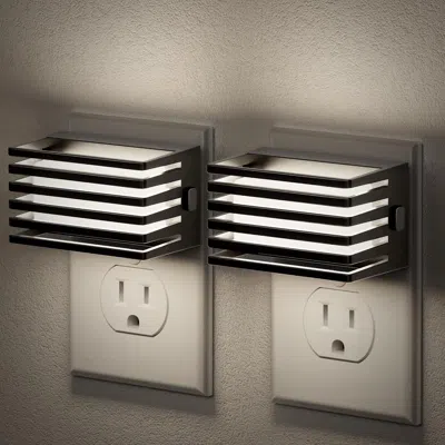 Oshana Led Night Light, [2 Pack] Night Lights Plug Into Wall With Dusk To Dawn Sensor, Dimmable Plug In Nig