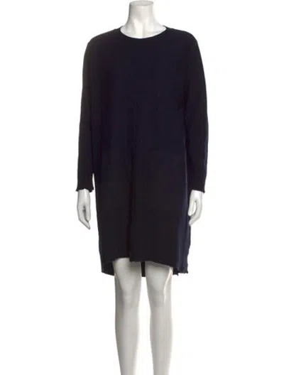 Pre-owned Oska Virgin Wool Mini Dress W/ Tags In Black