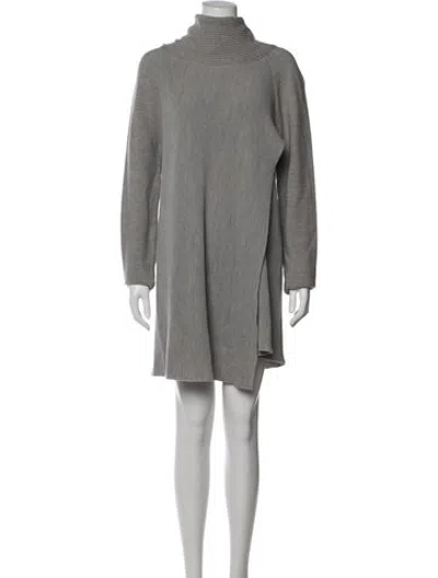 Pre-owned Oska Virgin Wool Turtleneck Sweater In Grey