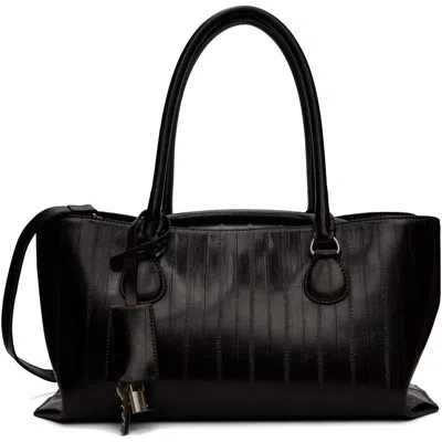 Osoi Brown Shell Brot Tote In Tide Brown