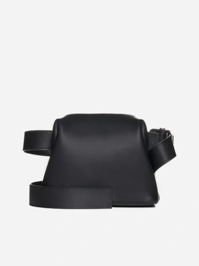 Osoi Mini Brot Leather Bag In Black