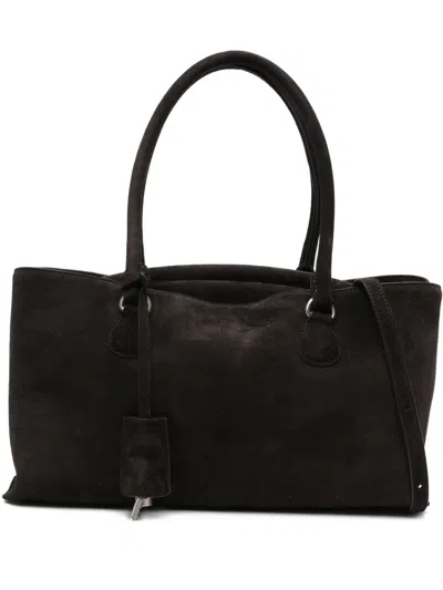 Osoi Shell Brot Top Handle Tote Bag In Blue