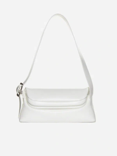 Osoi Small Brot Leather Crossbody Bag In White
