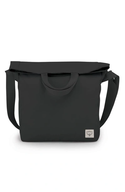 Osprey Arcane Foldover Crossbody In Black