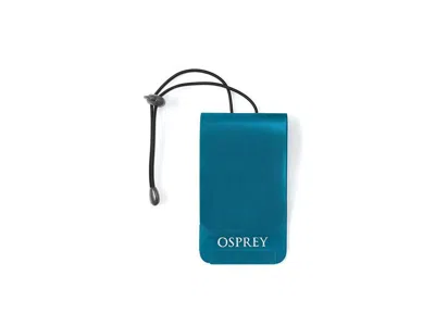 Osprey Luggage Tag Wallet Night Jungle Blue, Nylon