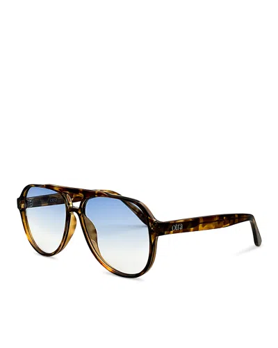Otra Stevie Aviator Sunglasses, 58mm In Multi