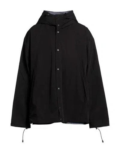 Our Legacy Man Jacket Black Size 38 Polyamide, Polyester, Elastane