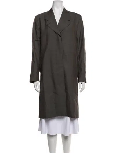 Pre-owned Our Legacy Virgin Wool Coat W/ Tags In Green