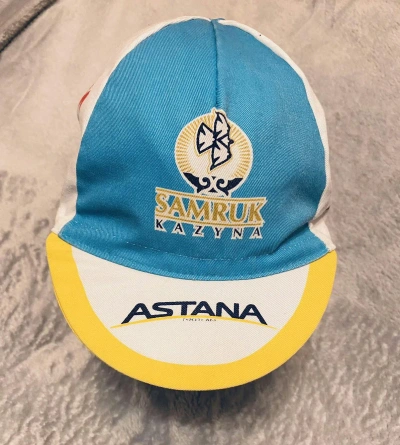 Pre-owned Outdoor Life X Rapha Hype Vintage Astana Pro-team Velo Cycling Cap In White