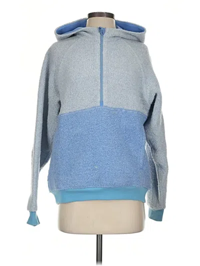 Pre-owned Outdoor Voices Sweatshirt In Blue
