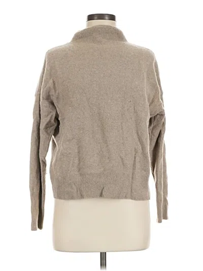 Pre-owned Outerknown Cashmere Pullover Sweater In Tan