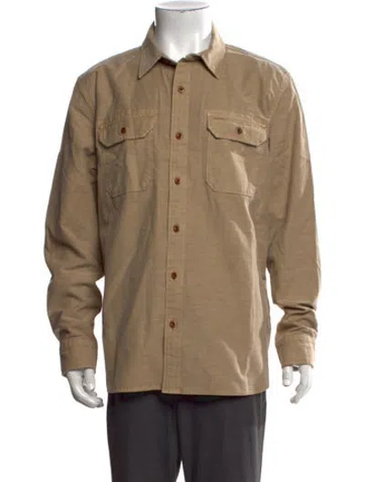 Pre-owned Outerknown Long Sleeve Shirt In Neutrals