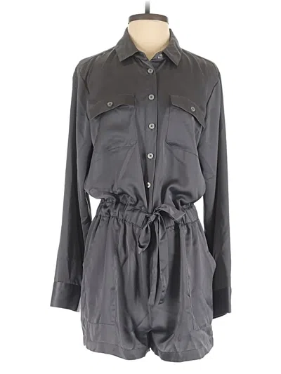 Pre-owned Outerknown Romper In Gray