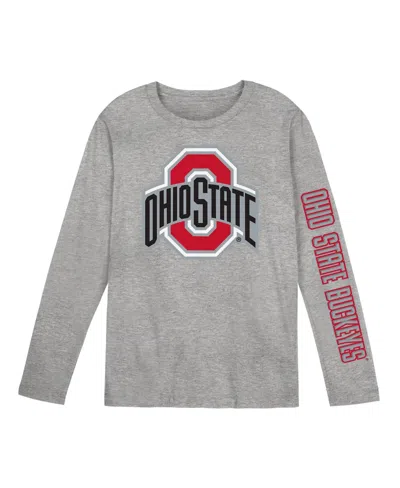 Outerstuff Preschool Gray Ohio State Buckeyes Air Raid Long-sleeve T-shirt