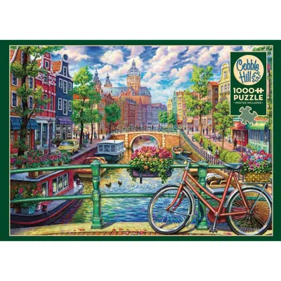 Outset Media Amsterdam Canal 1000pc Puzzle