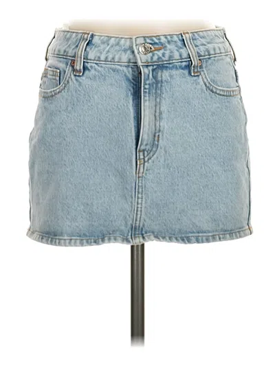 Pre-owned Pacsun Denim Skirt In Blue