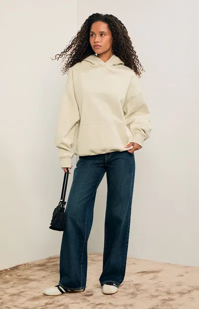 Pacsun Women's Ultra Soft Fleece Hoodie In Silver In Neutral