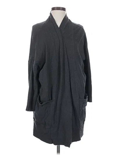 Pre-owned Pact Kimono In Gray