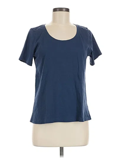 Pre-owned Pact Short Sleeve T-shirt In Blue