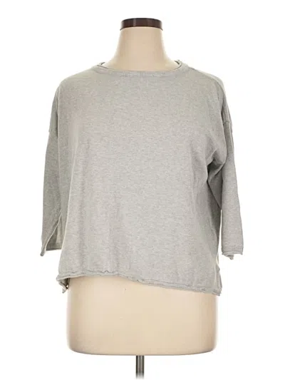 Pre-owned Pact Sweatshirt In Gray