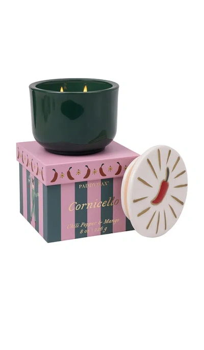 Paddywax Cornicello Candle In Chili Pepper & Mango