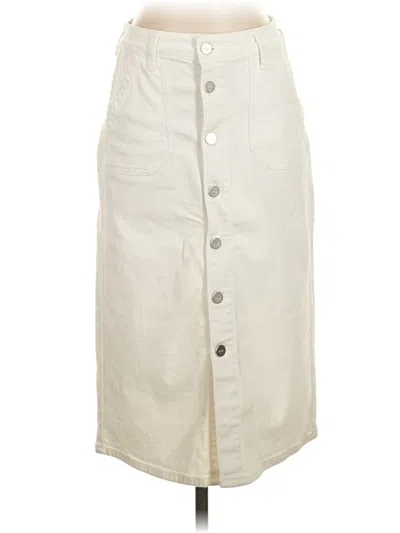 Pre-owned Paige Casual Skirt In Ivory