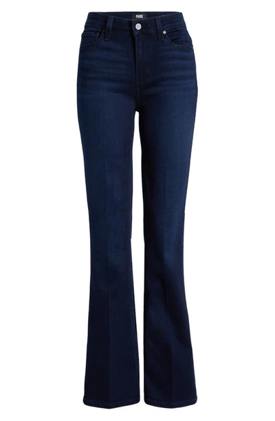 Paige Laurel Canyon High Waist Flare Jeans In Manifesto