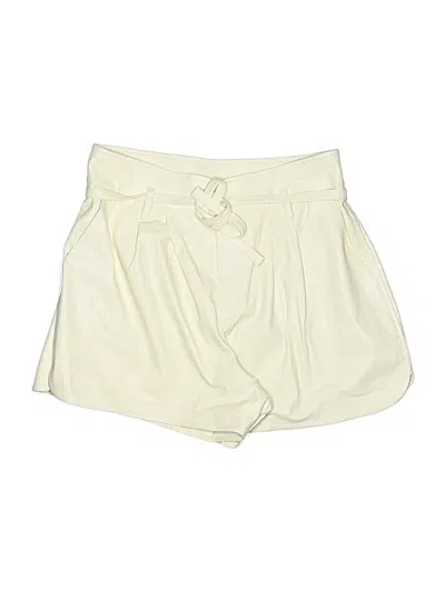 Pre-owned Paige Shorts In Ivory
