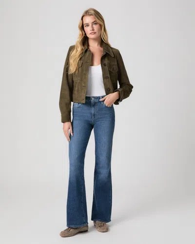 Paige Sofia 31 Inch Flare Jean In Blue