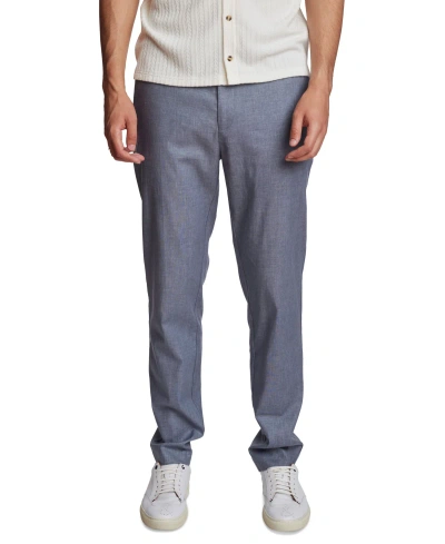 Paisley & Gray Paisley & Grey Men's Slim-fit Carlton Chino Pants In Steel Linen