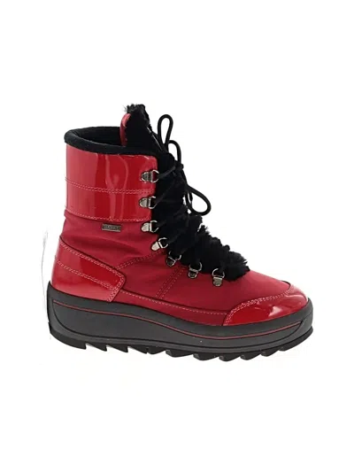 Pre-owned Pajar Boots In Red