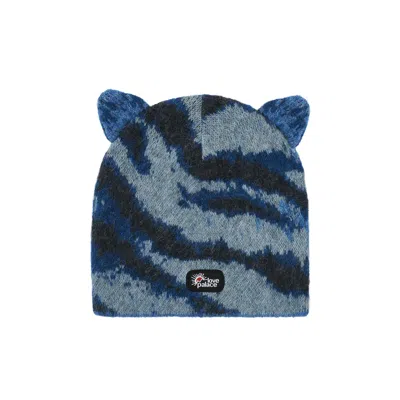 Pre-owned Palace Hairy Tiger Ears Beanie 'blue' | Men's Size Onesize