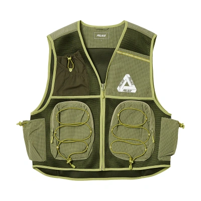 Pre-owned Palace Hydro Vest 'lime' In Green