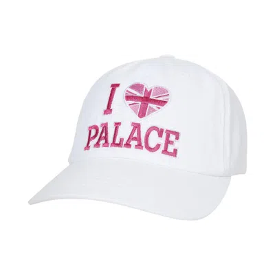 Pre-owned Palace I Love  6-panel 'white' | Men's Size Onesize