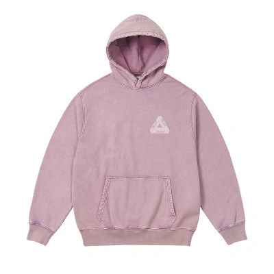 Pre-owned Palace Washed Out Tri-ferg Hood 'pink'