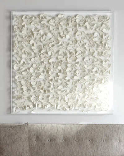 Palecek Adrift Coco Wall Decor In White