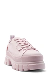 Palladium Revolt Lo Tx Platform Sneaker In Misty Pink