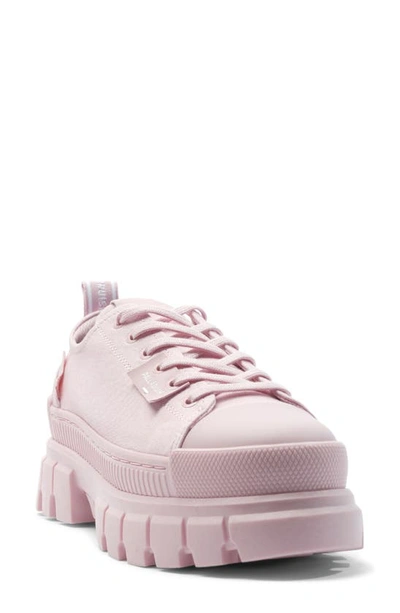 Palladium Revolt Lo Tx Platform Sneaker In Misty Pink