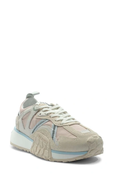 Palladium Troop Outcity Runner Trainer In Smoke Rose Mix