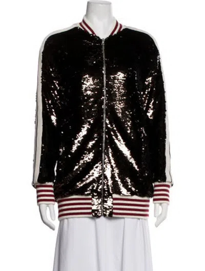 Pre-owned Palm Angels Bomber Jacket W/ Tags In Black