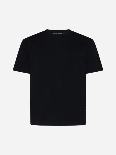 Palm Angels Essential Tripack T-shirt In Black