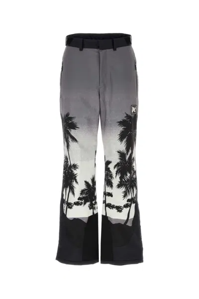 Palm Angels Silicone-detail Pants In Black