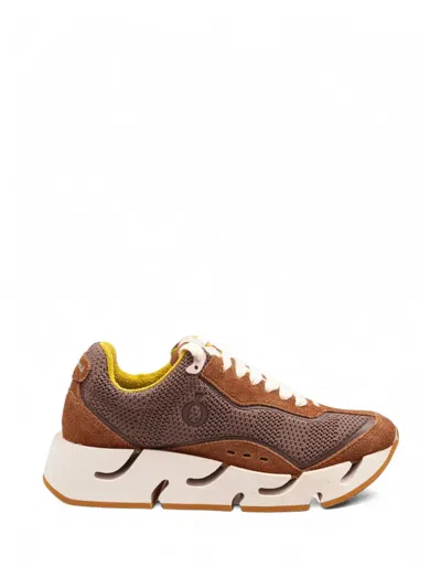 Paloma Barceló Hadi Panelled Mesh Sneakers In Animal Print