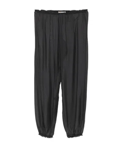 Paloma Wool Casual Pants With An Elastic Waistband In Black