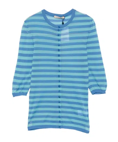 Paloma Wool Striped Sweater In Blue