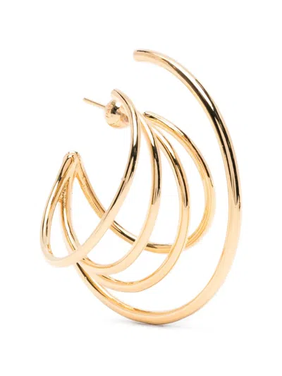 Panconesi Large Orbit Earrings In Gold